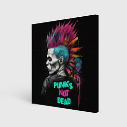 Холст квадратный Punks not dear, цвет: 3D-принт