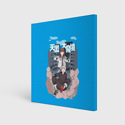 Картина квадратная Кируко и Мару - Великая небесная стена