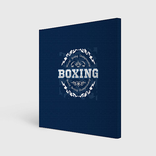 Картина квадратная Boxing - надпись / 3D-принт – фото 1