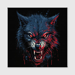 Холст квадратный Wolf fantasy, цвет: 3D-принт — фото 2
