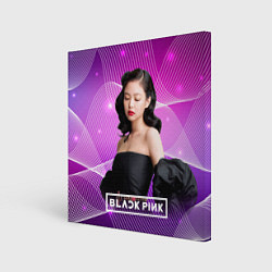 Холст квадратный BlackPink Jennie, цвет: 3D-принт