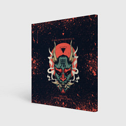 Картина квадратная Oni mask