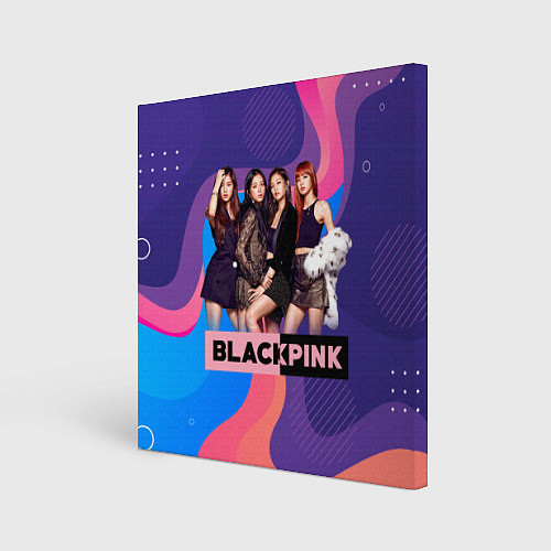 Картина квадратная K-pop Blackpink girls / 3D-принт – фото 1