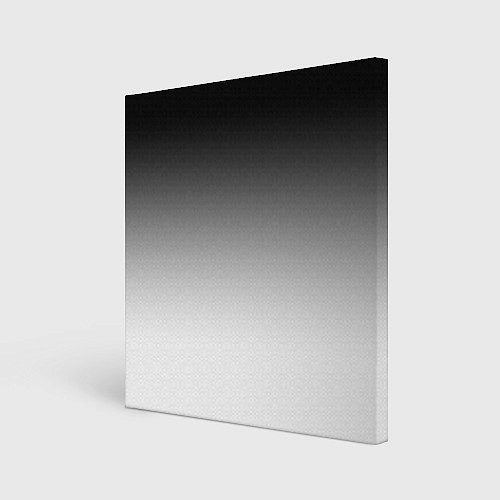 Картина квадратная Black and white gradient / 3D-принт – фото 1