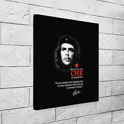 Холст квадратный Che Guevara автограф, цвет: 3D-принт — фото 2