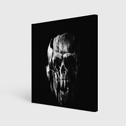 Картина квадратная Brutal skull