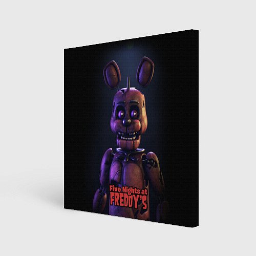 Картина квадратная Five Nights at Freddys Bonnie / 3D-принт – фото 1