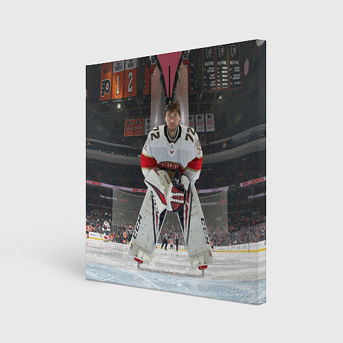 Картина квадратная Sergey Bobrovsky - Florida panthers - hockey / 3D-принт – фото 1