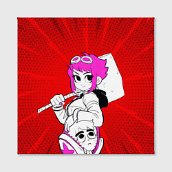 Холст квадратный Скотт Пилигрим против всех, цвет: 3D-принт — фото 2