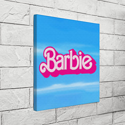 Холст квадратный Барби в облаках, цвет: 3D-принт — фото 2