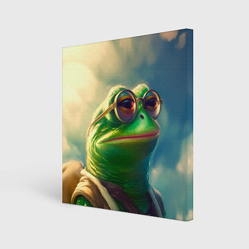 Картина квадратная Лягушка Пепе / 3D-принт – фото 1