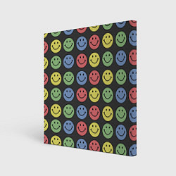 Картина квадратная Smiley