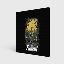 Картина квадратная Fallout boys