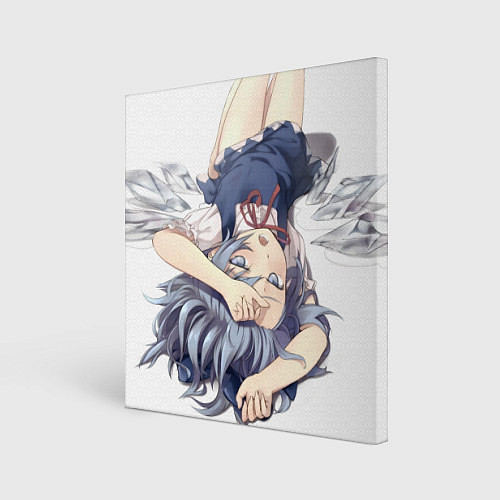 Картина квадратная Touhou Project Cirno Тируно / 3D-принт – фото 1