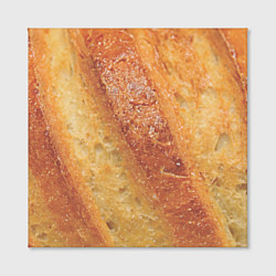 Холст квадратный Корочка батона, цвет: 3D-принт — фото 2