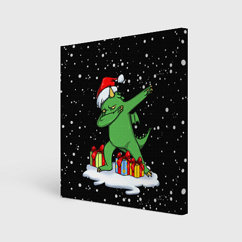 Картина квадратная Dragon dab / 3D-принт – фото 1