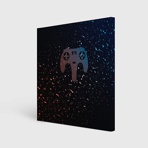 Картина квадратная Млечный геймпад / 3D-принт – фото 1