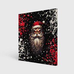 Картина квадратная Evil Santa Claus
