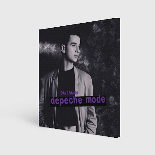 Картина квадратная Depeche Mode Dave Gahan noir3 / 3D-принт – фото 1