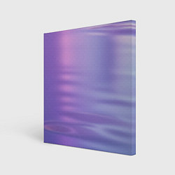 Холст квадратный Неоновая поверхность воды, цвет: 3D-принт
