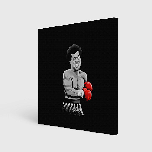 Картина квадратная Rocky Balboa / 3D-принт – фото 1