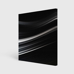 Холст квадратный Black abstract background, цвет: 3D-принт