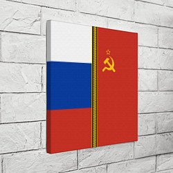 Холст квадратный Россия и СССР, цвет: 3D-принт — фото 2