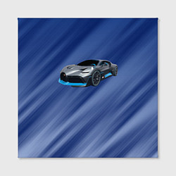 Холст квадратный Bugatti Divo, цвет: 3D-принт — фото 2