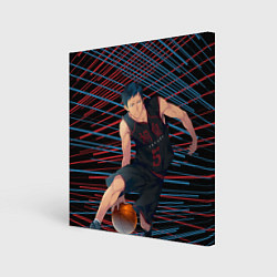 Холст квадратный Дазай Осаму из Баскетбола Куроко, цвет: 3D-принт