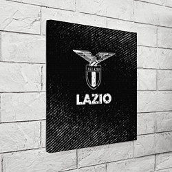 Холст квадратный Lazio с потертостями на темном фоне, цвет: 3D-принт — фото 2