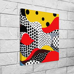 Холст квадратный Вихревая иллюзия, цвет: 3D-принт — фото 2