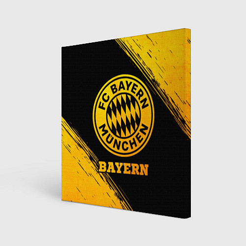 Картина квадратная Bayern - gold gradient / 3D-принт – фото 1