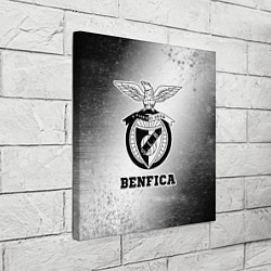 Холст квадратный Benfica sport на светлом фоне, цвет: 3D-принт — фото 2
