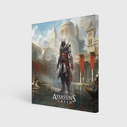 Картина квадратная Assassins creed game poster / 3D-принт – фото 1