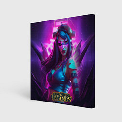 Холст квадратный League Of Legends Akali Kda, цвет: 3D-принт