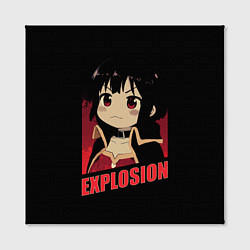 Холст квадратный Megumin Explosion, цвет: 3D-принт — фото 2