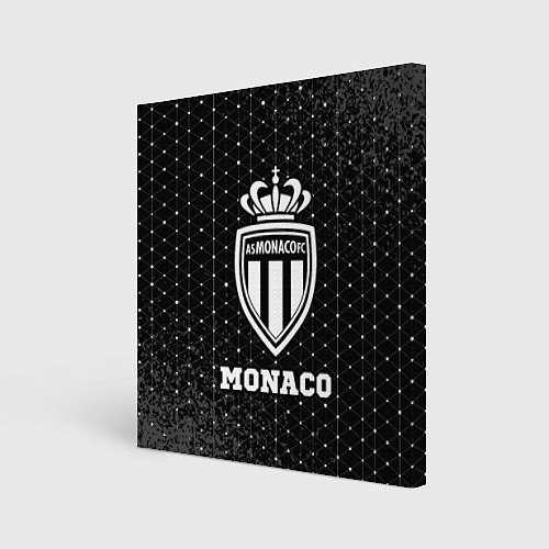 Картина квадратная Monaco sport на темном фоне / 3D-принт – фото 1