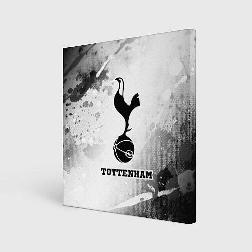 Картина квадратная Tottenham sport на светлом фоне / 3D-принт – фото 1