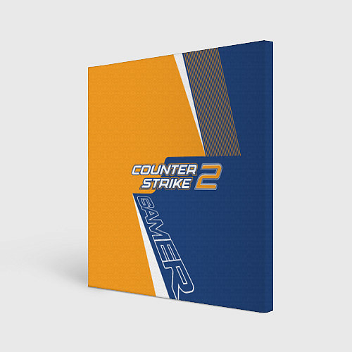 Картина квадратная Total Counter-Strike 2 / 3D-принт – фото 1
