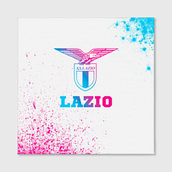 Холст квадратный Lazio neon gradient style, цвет: 3D-принт — фото 2