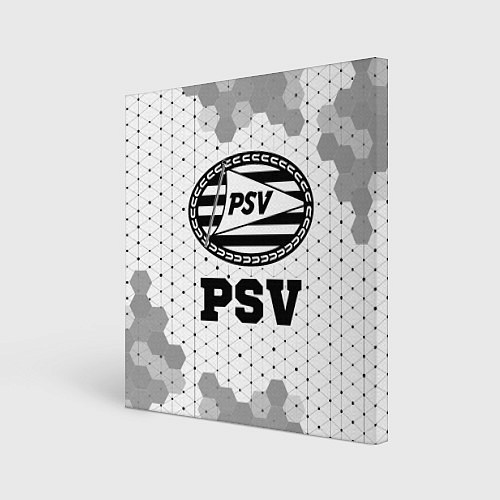 Картина квадратная PSV sport на светлом фоне / 3D-принт – фото 1