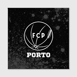 Холст квадратный Porto sport на темном фоне, цвет: 3D-принт — фото 2