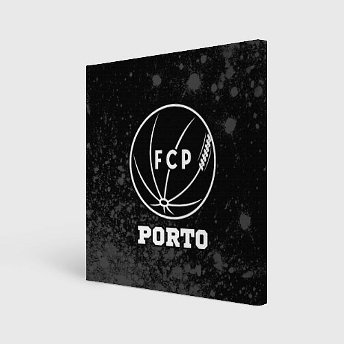 Картина квадратная Porto sport на темном фоне / 3D-принт – фото 1