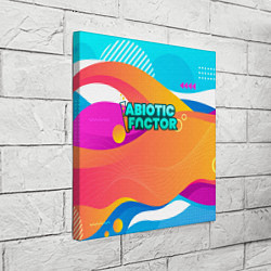 Холст квадратный Abiotic Factor цветное безумие, цвет: 3D-принт — фото 2