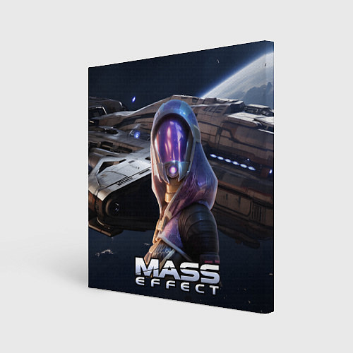 Картина квадратная Mass Effect ТалиЗора / 3D-принт – фото 1