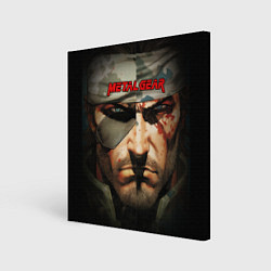 Картина квадратная Metal gear Venom Snake