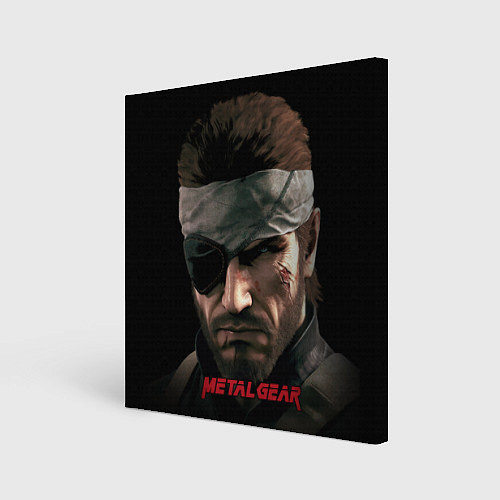 Картина квадратная Metal gear Venom Snake / 3D-принт – фото 1