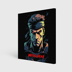 Картина квадратная Веном Снейк Metal gear game