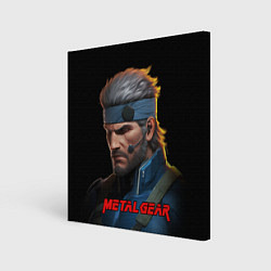 Картина квадратная Веном Снейк из игры Metal gear