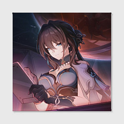Холст квадратный Honkai Star Rail Ruan Мэй, цвет: 3D-принт — фото 2